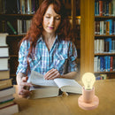 Solid Wood Table Lamp Base E27 220V Wooden Light Holder w/Switch Line (C) Newly
