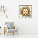 5D DIY Special Shaped Diamond Painting Sun Cross Stitch Kit Home Bedroom De