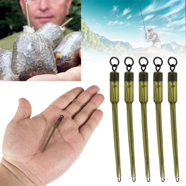 Tangle Fishing Hook Sleeve connect Rig Aligner Tube Positioner Terminal Tackle