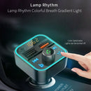 MP3 Player Car Charge Adapter Wireless Bluetooth FM Transmitter Fast Charger