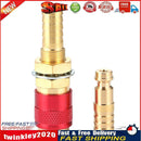 Water Cooled Gas Adapter M10 MIG TIG Welding Torch Hose Connector (Red) Newly