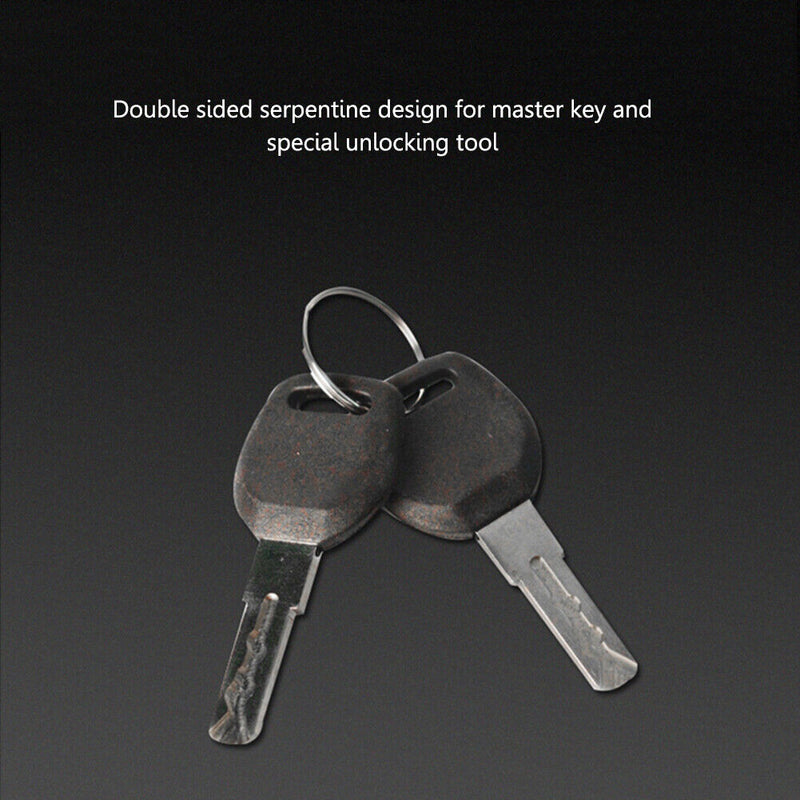 Motorcycle Bike Alarm Sound Lock Waterproof Security Anti-theft Disc Brake