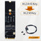M.2 M Key to NGFF A+E Key Slot PCI Express WiFi Card Adapter for AX200 9260AC