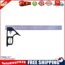 300mm(12'')Adjustable Engineer Combination Try Square Set Right Angle Ruler