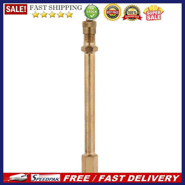 Full Brass Car Truck Wheel Tire Valve Stem Extension Cap Extender (148mm)