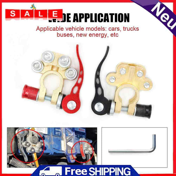 Thicken battery clamps, clamps, car top posts, battery, cable connection