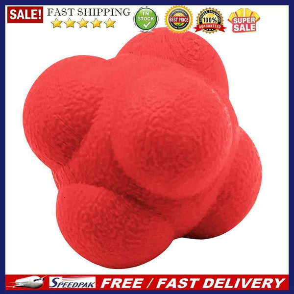 Hexagon Reaction Ball Speed Agility Coordination Reflex Sports Fitness Trai