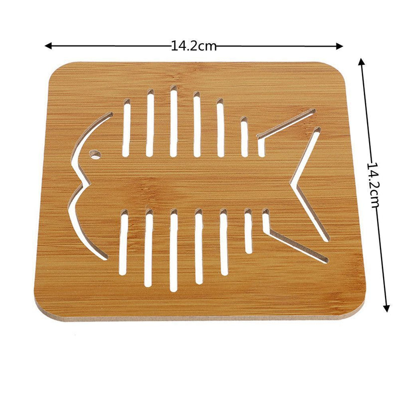 Dining Tables Coasters Fiber Wood Board Home Decoration Placemats