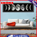 5D DIY Diamond Painting Full Square Drill Moon Phase Wall Decor Rhinestone Art