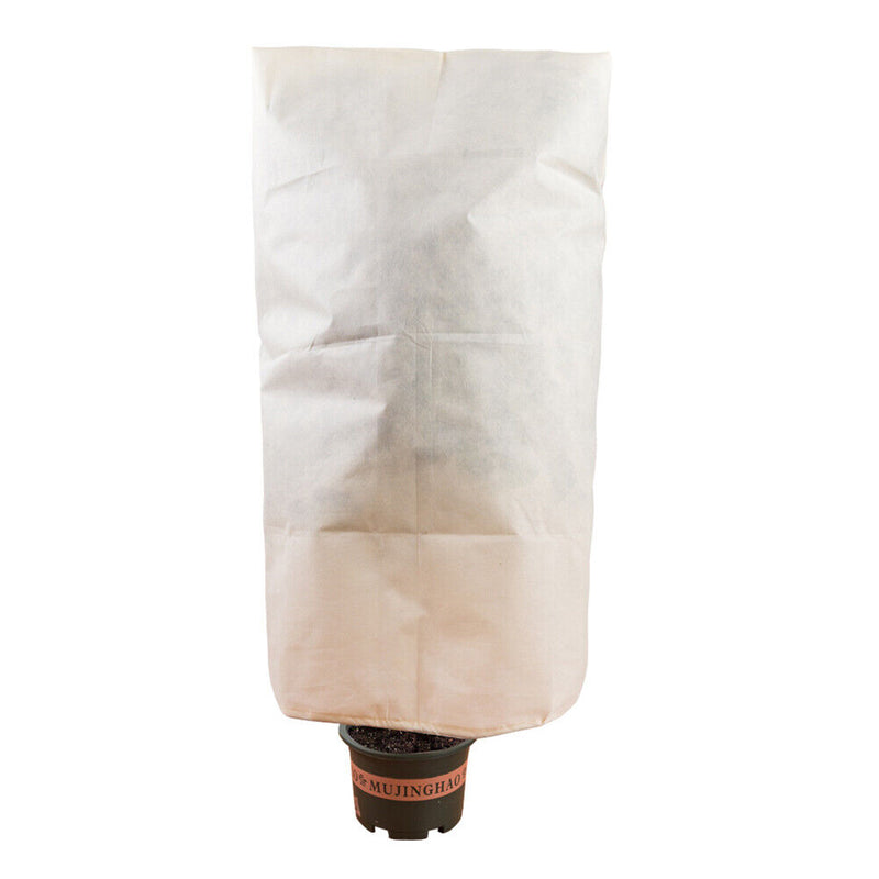 Winter Plants Warm Cover Garden Tree Shrub Protection Bag Beige (0.8x1.2m) Newly