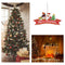 Ornamental Diamond Painting LED Lamp Hanging Xmas Tree Santa DIY Hand Craft B