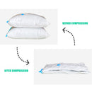 Vacuum Storage Bag Clothes Quilt Seal Compressed Home Organizer (50x70cm) Newly