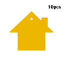 10pcs Fly Traps Stickers Glue Board Adhesive Traps Yellow Sticky Insect Catcher