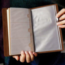 A6 To My Granddaughter Engraved Leather Journal Notebook Travel Diary Gift hot.