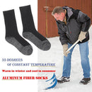 35 Degrees Aluminized Fibers Socks for Men Women Casual Sports Warm Socks