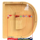 Creative Saving Box 26 English Alphabet Wooden Money Storage Box Jar (D) Newly