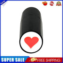 Golf Ball Stamp Marker Ink Ball Stamper Marker Impression Seal (D Red Love)
