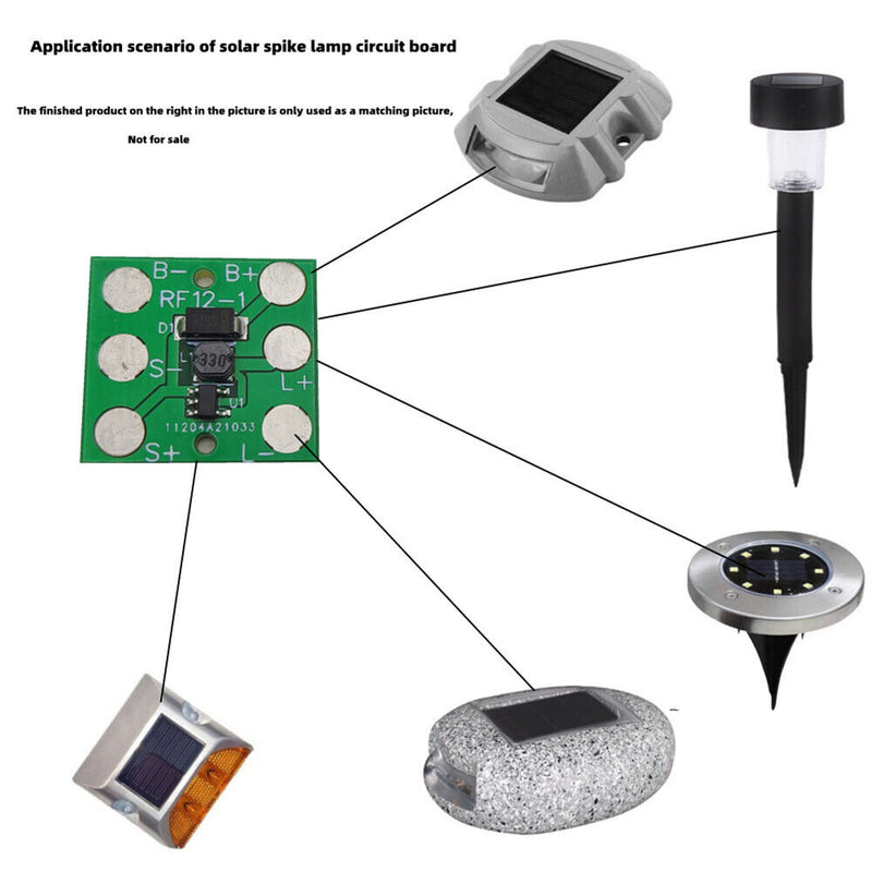 Ni-MH Battery Road Lamp Circuit Board Solar Lawn Light String Controller Module