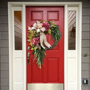 Spring Home Decor Garden Simulation Door Hanging Garlands Wreath Ornaments