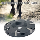 Cow Cattle Hoof Trimming Cutter Livestock Sheep Foot Blade Trimmer Disc Pla