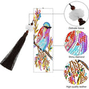 2pcs 5D DIY Diamond Painting Leather Bookmark Special-shaped Drill Book Mar