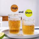Single Layer Nordic Drinkware Clear Glass Cup Drinking Cup Sunflower Glass Cup