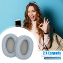 2pcs Replacement Cushions Earpads for Sony WH-H900N MDR-100ABN Headphone