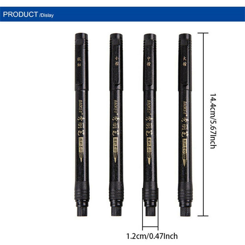 Writing Signature Calligraphy Ink Pen Drawing Brush Hand Lettering Paintbrush