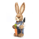 Easter Bunny Ornaments Cute Straw Simulation Rabbit Photography Props (E) Newly