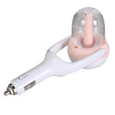 Vehicle Humidifier USB Air Purifier Diffuser Aromatherapy Mist Maker(Pink)