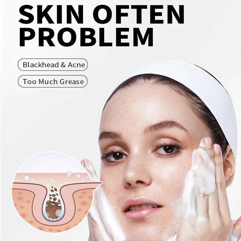 Handmade Bamboo Charcoal Soap Facial Deep Cleanser Bath Clean Grease Skin Care