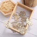 Scrapbooking Hanging Ornaments Leaves Wood Chips Wooden Slice Home Decoration