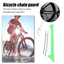 Bicycle Chainstay Protector Cover Thick Rubber Chain Stay Guard (Green)