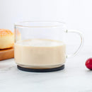 8pcs Silicone Coaster Drink Cup Pad Non-slip Round for Home Kitchen (Black)