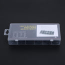 180pcs Rubber Grommet 8 Popular Sizes Grommet Gasket for Protects Wire