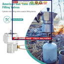 Copper American Gas Tank Filling Valve Gas Tank Transfer Valve Camping Supplies