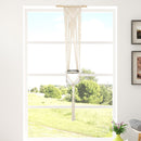 87-175cm Handmade Flower Pot Net Bag Macrame Braided Plant Hanging Basketball Hanger