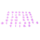 40pcs/set Alphabet Letter Number Fondant Cake Mold Biscuit Baking Mould Newly