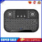 Bluetooth-compatible 2.4G Air Mouse Touchpad Wireless Keyboard for TV Box