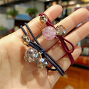High Elastic Hair Accessories Acrylic Hair Tie Rope Hair Ring Candy Hair Tie