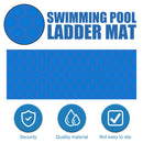 Blue Pool Ladder Mat - Pool Step Pad Wear-resistant & Non-slip Durable Cove