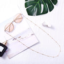 Round Bead Glasses Chain Women Men Eyeglasses Cord Strap Necklace Accessories