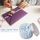 200pcs Blue Sealing Wax Single Color Blue Wax Beads Sealing Stamp Tablet Pill