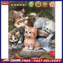 5D Diamond Painting Kit Cat Full Square Drill DIY Mosaic Picture Home Decorat