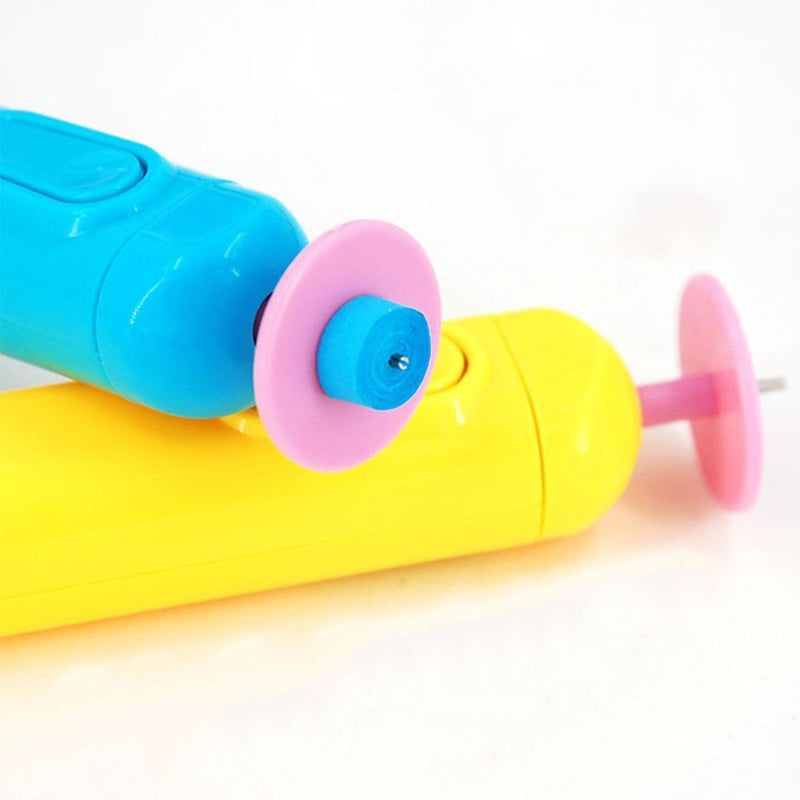 DIY Craft Paper Quilling Curling Winder Tool Clear Electric Quilling Pen
