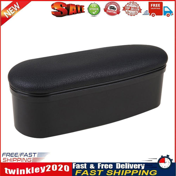Auto Armrests Storage Car Door Arm Elbow Support Heightening Pad (Black) Newly