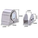 Magnetic Glass Door Stopper Steel Door Holder Furniture Hardware F9O2
