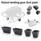 For DJI Avata Drone Landing Gears Protectors Case Support Leg bracke#
