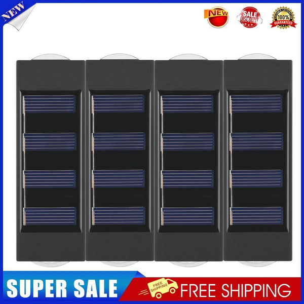 Outdoor LED Solar Light Waterproof Adjustable Wall Panel Light (Warm Light)