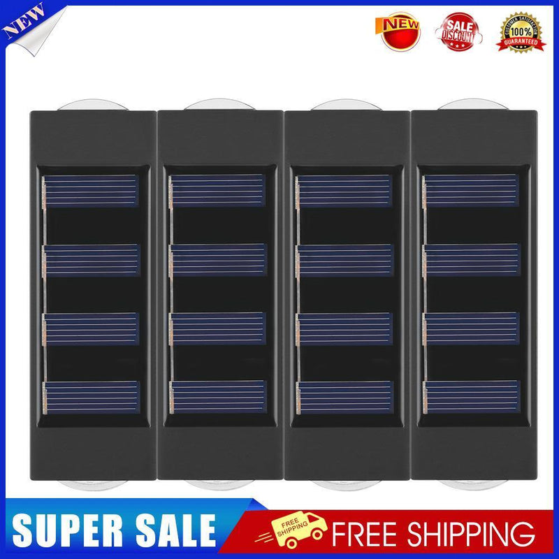 Outdoor LED Solar Light Waterproof Adjustable Wall Panel Light (Warm Light)
